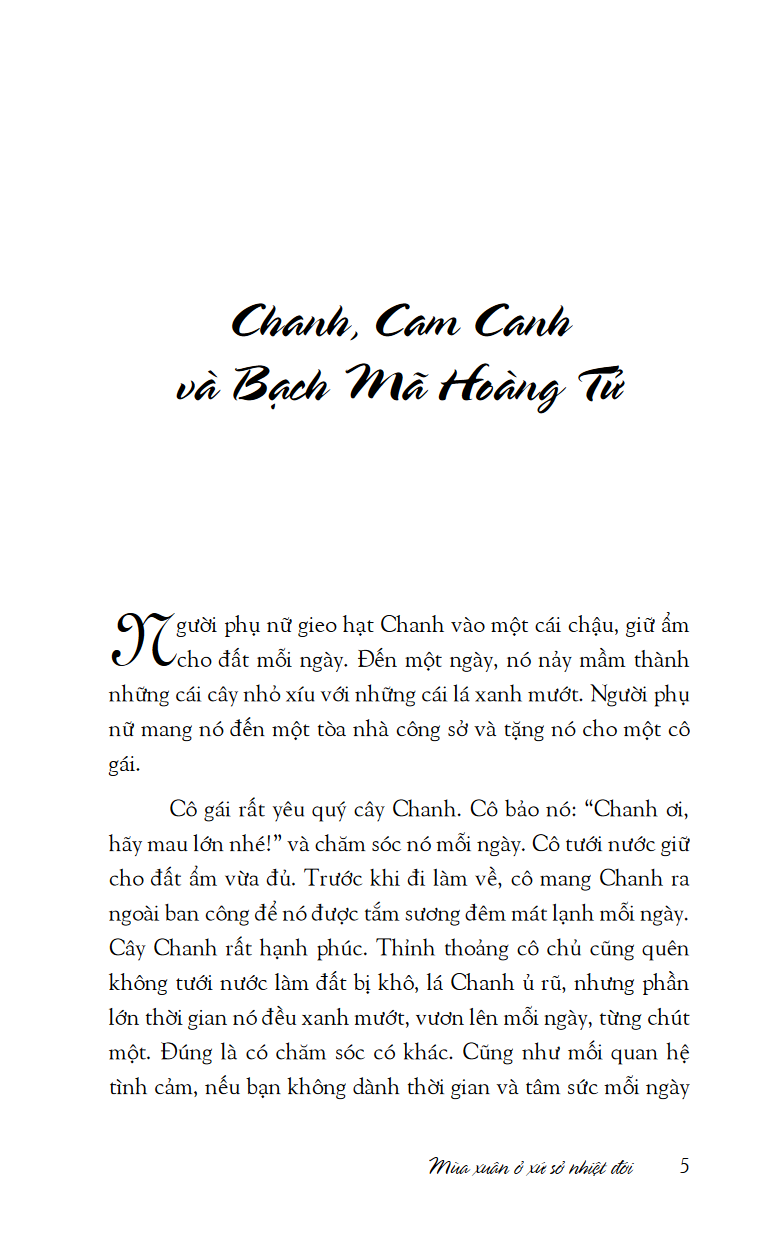 Mùa xuân ở xứ sở nhiệt đới - sách - Image 3