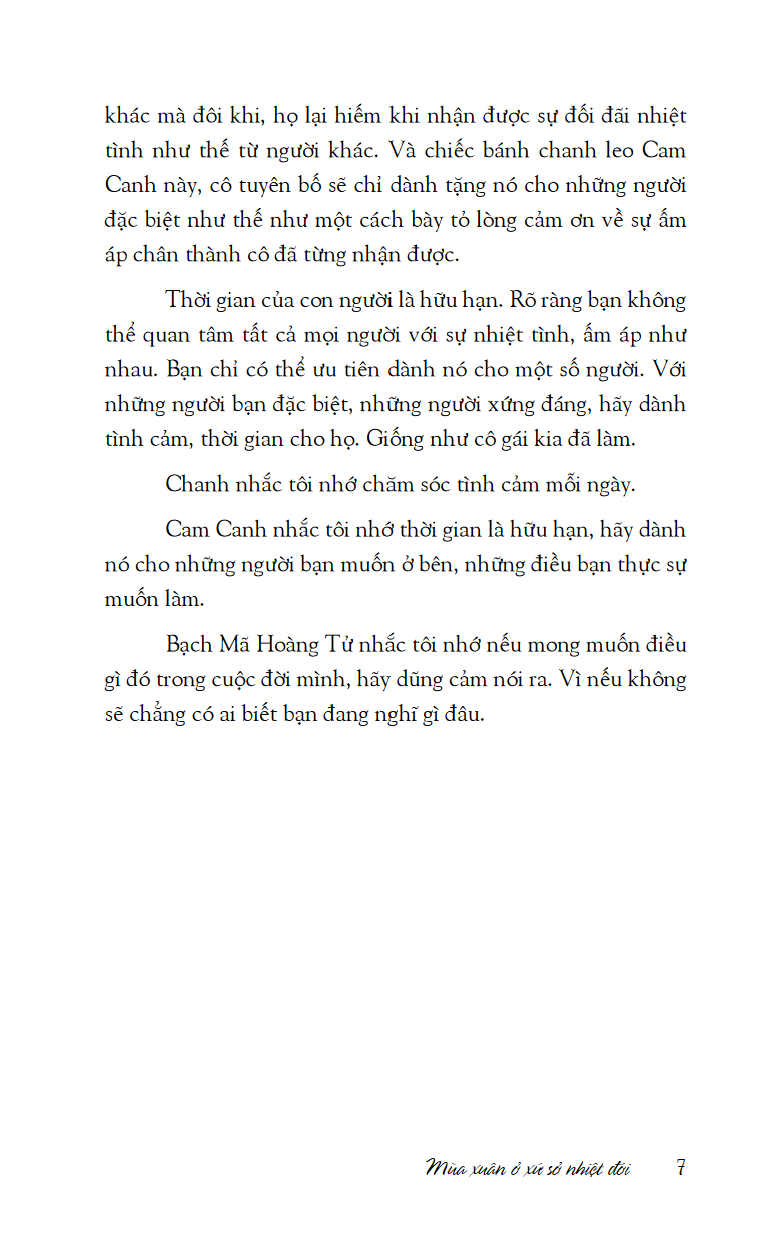 Mùa xuân ở xứ sở nhiệt đới - sách - Image 5